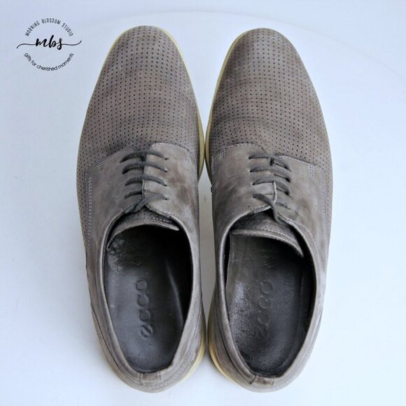 Ecco Jared Grey Modern Tie Derby‎ Comfort Shoes main image 5